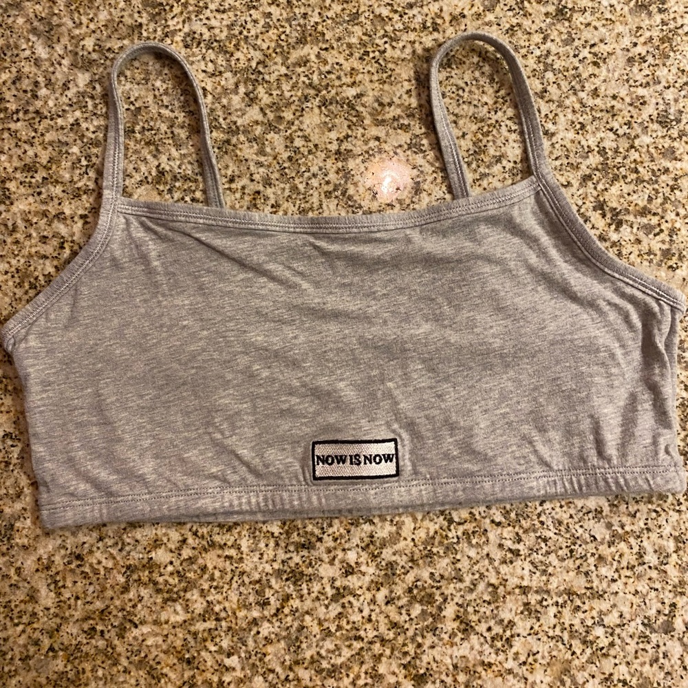 Now is Now Tank top/bralette from Mayfair the label- size L/XL